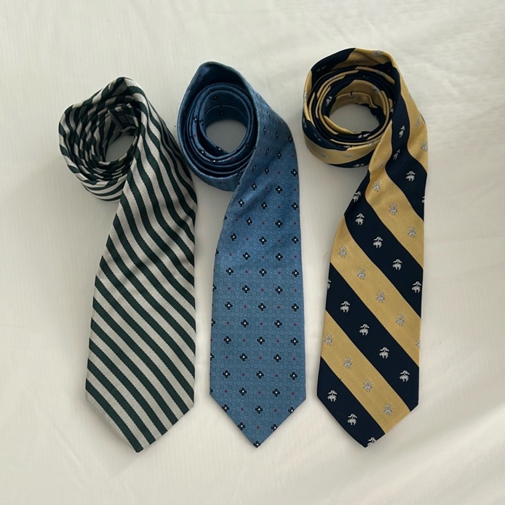 Men's Silk Tie Set - Brooks Brothers & Stratton-Crooke